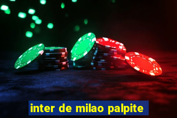 inter de milao palpite